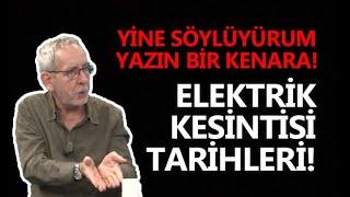 HALUK ÖZDİL ELEKTRİK KESİNTİLERİ İÇİN NET KONUŞTU - HALUK ÖZDİL I MURAT ZURNACI