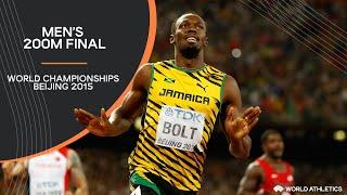 Mens 200m Final  World Athletics Championships Beijing 2015