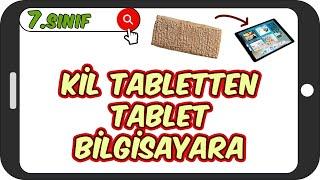 Kil Tabletten Tablet Bilgisayara  7.Sınıf Sosyal #2023