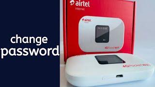 Unboxing Airtel 4G MIFI WIFI internet pocket Router  Airtel Hotspot  Change password #airtel