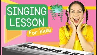 Kids singing lesson - voice activity  Music class for kids