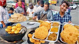 50- Weekend spl Punjabi Street Food India  TOP RATED Desi Breakfast