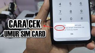 Share Iseng Cara Cek Umur Kartu SIM Card Provider Tri Indosat Telkomsel Smartfren XL