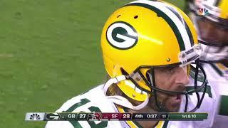 Green Bay Packers Full 37 Second Game Winning Drive  Packers vs 49ers