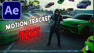EASY Text Tracking  3D Track Music Video Lyrics After Effects