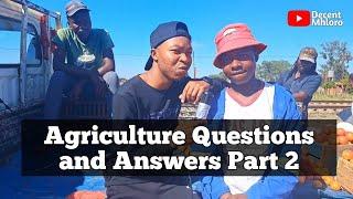 Interviewing Farmers about Agriculture Part 2  Vlog