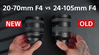 Dont buy both of these Sony 20-70mm F4 vs 24-105mm F4