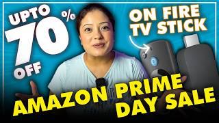 Amazon Prime Day Sale 2024  Upto 70% Discount on Fire TV Stick 20th & 21st July.