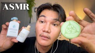 ASMR Skincare Your Face By Woonden Skincare ดูแลผิวหน้าของคุณด้วยสกินแคร์ไม้