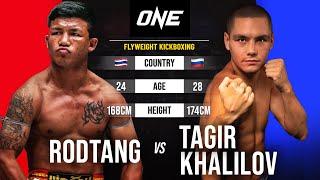 Rodtang vs. Tagir Khalilov  Full Fight With NO CROWD & COMMENTARY