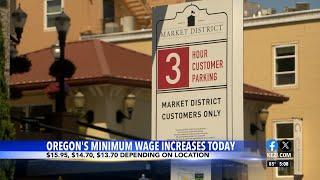 Minimum wage increasing all over Oregon