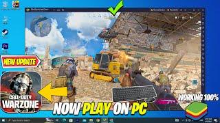 How To Install CALL OF DUTY WARZONE MOBILE On A Windows PC now Working on Bluestacks fixed