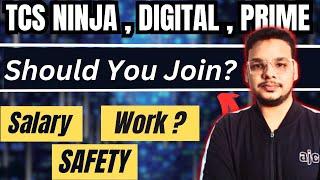 Should You Join TCS ? TCS Work Culture  CTC  Salary  TCS Ninja  Digital  Prime  TCS Review