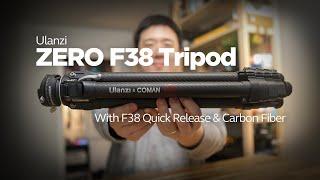 Ulanzi Zero F38 Quick Release Carbon Fiber Travel Tripod - Unboxing & Testing