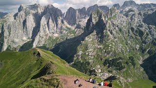 View of Mount Vajusha 2056M The most beautiful view Maja e Vajushes  Dji Mini 3 Pro 4K Video