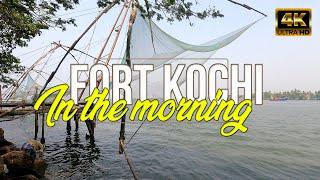 Fort Kochi in the morning - 4K Ultra HD Video