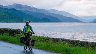 Antrim Coast to Loch Lomond National Park  World Bicycle Touring Episode 24