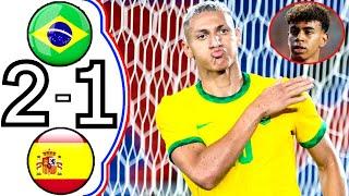 Brazil vs Spain2-1 Brazil vs SpainBrazil vs Spain All Goals & Highlights