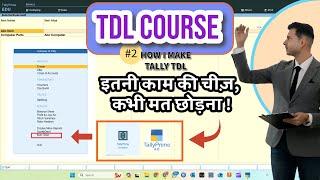 TDL COURSE ONLINE - Create Own Report in Tally Prime  Tally TDL Programming Tutorials @LearnWell