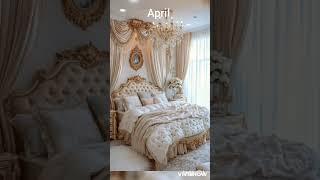 Choice your birthday month and see your dream bedroom #youtubeshorts #bedroom