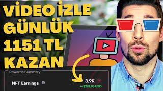 Youtube Videoları İzleyerek Günlük 1151 TL Nasıl Kazanılır? Watch 2 Earn Çağı