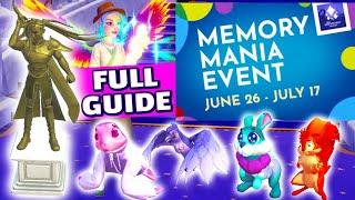 Memory Mania Event Guide in Dreamlight Valley. How to Get 4 Companions + Statue. Memory Locations.