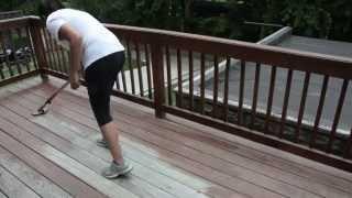 10 Deck Staining Tips - DIY Outdoor Projects - Thrift Diving