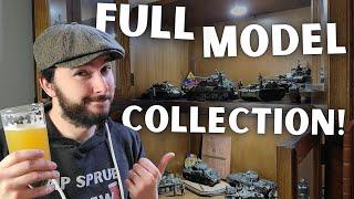 Scale Model Collection Tour  Walkthrough of my Display Cabinet