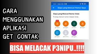 CARA MENGGUNAKAN APLIKASI GET CONTACT #tutorial #aplikasi #getcontact