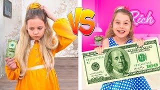 $1 vs $100000 Hotel Challenge with Eva and Friends