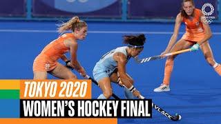 Netherlands  vs Argentina   Womens Hockey   Gold Medal Match  Tokyo Replays