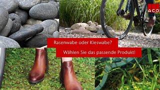 Finden Sie das passende Produkt ACO Rasenwabe oder ACO Kieswabe