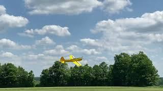 Flying my Carl Goldberg Super Chipmunk