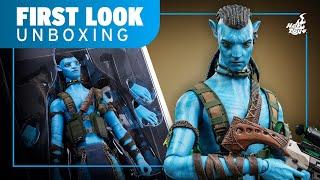 Hot Toys Avatar The Way of Water Jake Sully Figure Unboxing  First Look