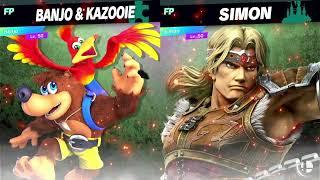 Super Smash Bros Ultimate Amiibo Fights 6pm Poll Banjo vs Simon
