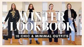 Chic & Minimal French Girl Style Winter Outfits