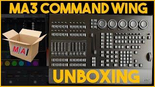 GrandMA3 Command Wing Unboxing