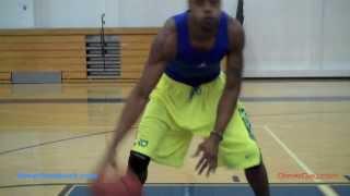 In & Out-Crossover Thru-Crossover Ball Handling Drill  @DreAllDay