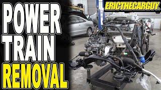 2003 Honda Pilot Powertrain Removal