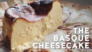 Basque Burnt Cheesecake Recipe  Creamy and gooey easy cheesecake