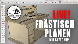 LIVE Universal-Frästisch planen mit Gratis-Plänen