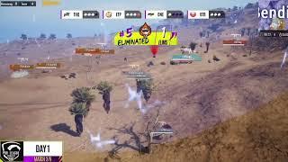 BTR Domination In South East Asia Championship  1V4 Ace Clutch PUBGMOBILE