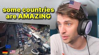 American reacts to How other countries react to Ambulance Sirens international