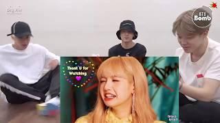 bts reaction to lizkookShy moment