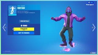 Fortnite item shop New fast flex & pay it off emotes 62723