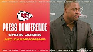 Chris Jones “It’s about the journey to get to the destination”  AFC Championship Press Conference