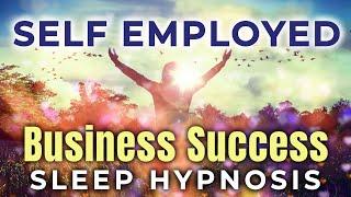 Self-Employed BUSINESS SUCCESS Deep SLEEP Hypnosis 8 Hrs  Manifest Success & Truly Believe