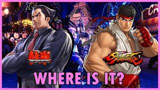 WHERE IS TEKKEN X STREET FIGHTER?