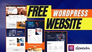 Create FREE WordPress Website with Elementor and AI including free hosting in 2024