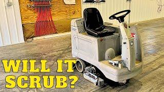 I bought the Cheapest Industrial Floor Scrubber I could Find How bad can it be?